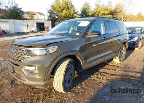2023 Ford Explorer Xlt из США, поврежденный, VIN 1FMSK8DH7PGA94215